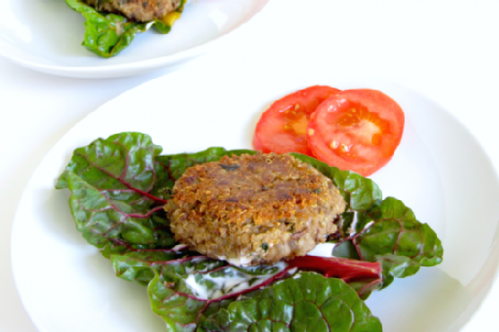 Walnut Lentil Burgers with Tarragon