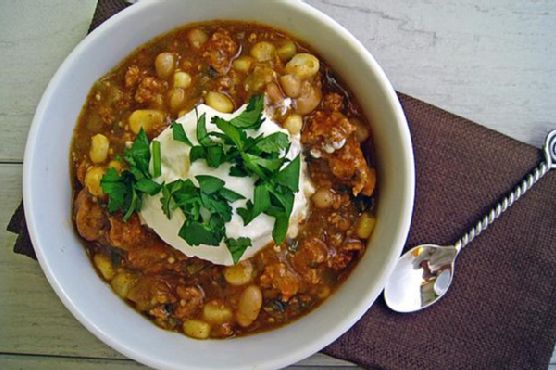 White Bean Turkey Chili