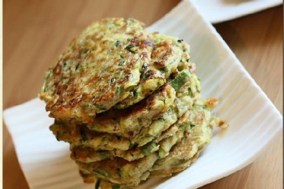 Zucchini Buckwheat Pancakes