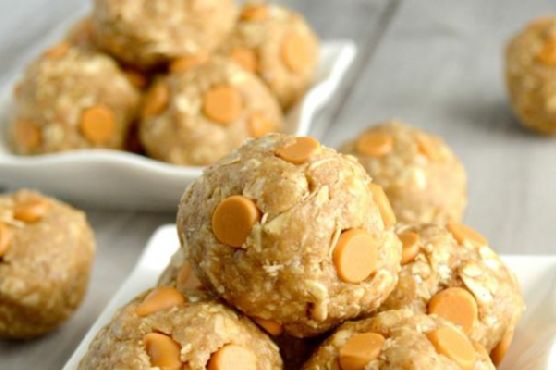 {No Bake} Cinnamon Butterscotch Energy Bites
