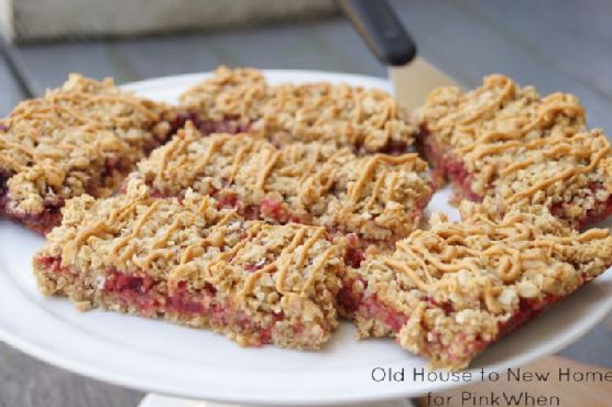 Peanut Butter and Jelly Granola Bars