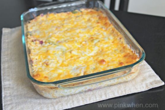 Cheesy Chicken and Rice Casserole Cheesy Chicken and Rice Casserole