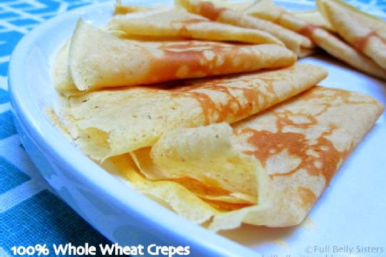 Simple Whole Wheat Crepes Simple Whole Wheat Crepes
