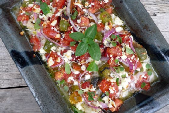 Greek-Style Baked Fish: Fresh, Simple, and Delicious Greek-Style Baked Fish: Fresh, Simple, and Delicious