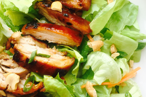 Asian Lettuce Wrap Chicken Chopped Salad Asian Lettuce Wrap Chicken Chopped Salad