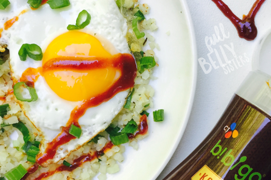 BBQ Gochujang Cauliflower Fried Rice