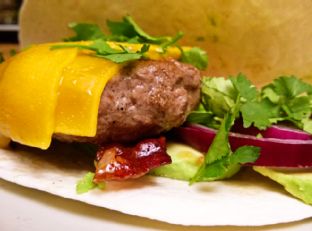 Tortilla Burger Loco Vaca