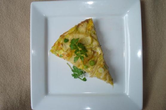 Apple and Potato Fritatta