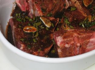 Balsamic Marinated Lamb Chops