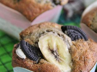 Banana & Oreo Muffin