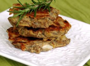 Eggplant & Artichoke Heart Galettes