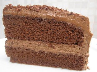 French Silk Chocolate Cake