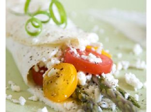 Greek Inspired Spring Omelet