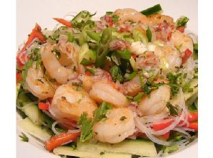 Grilled Lemongrass Shrimp