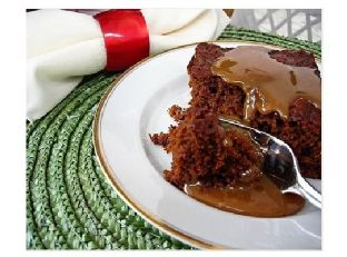 De-Light-Ful Gingerbread With Butterscotch Sauce