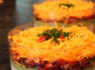 Mexican Three Cheese Dip