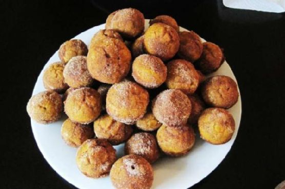 Mini Pumpkin Donuts