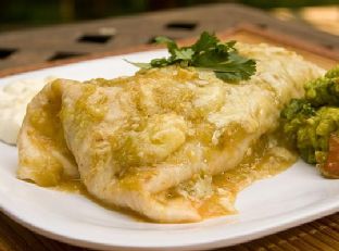 Mommie's Seafood Enchiladas