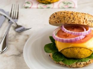 Pumpkin Almond Burger Patties