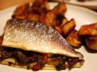 Roasted Sea Bream With Anchoiade