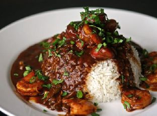 Shrimp & Sausage Étouffée
