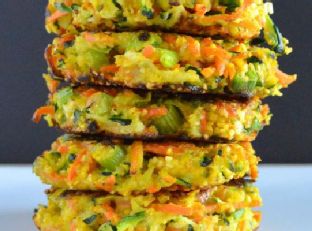 Vegetable & Cornmeal Fritters