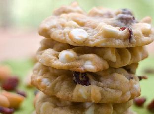 White Chocolate Cranberry Macadamia Nut Cookies