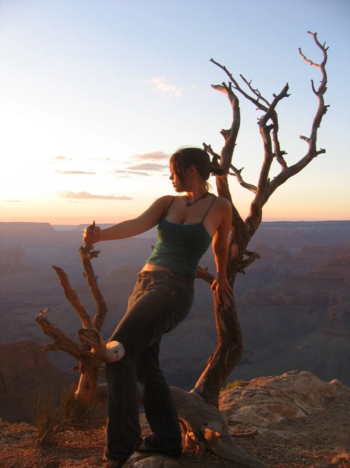 Womain On The Mountain